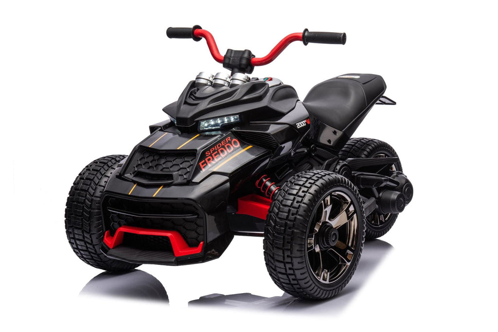 24V Freddo Spider 2 Seater Ride-on 3 Wheel Motorcycle