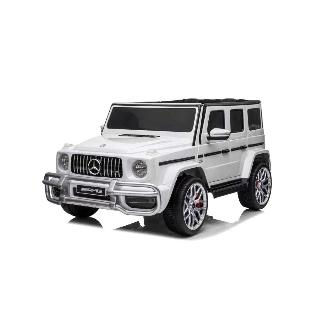 24V 4x4 Mercedes Benz G63 AMG 2 Seater G Wagon Ride on Car - DTI Direct USA