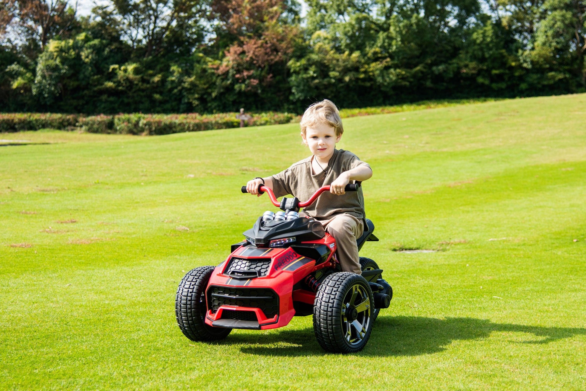 24V Freddo Spider 2 Seater Ride-on 3 Wheel Motorcycle – Just Fun Things