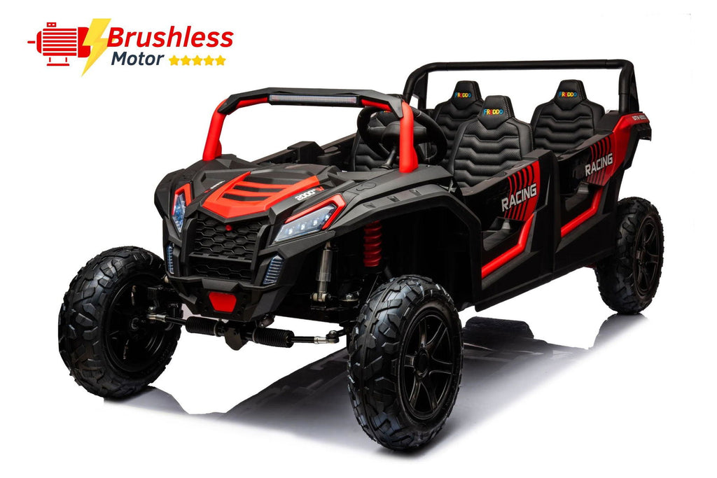 48V Freddo Beast XL: World's Fastest Kids' 4-Seater Dune Buggy With Advanced Brushless Motor & Precision Differential