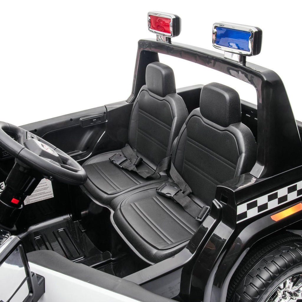 24V GMC Sierra Denali Seater Police Ride-on Truck – Just Fun Things