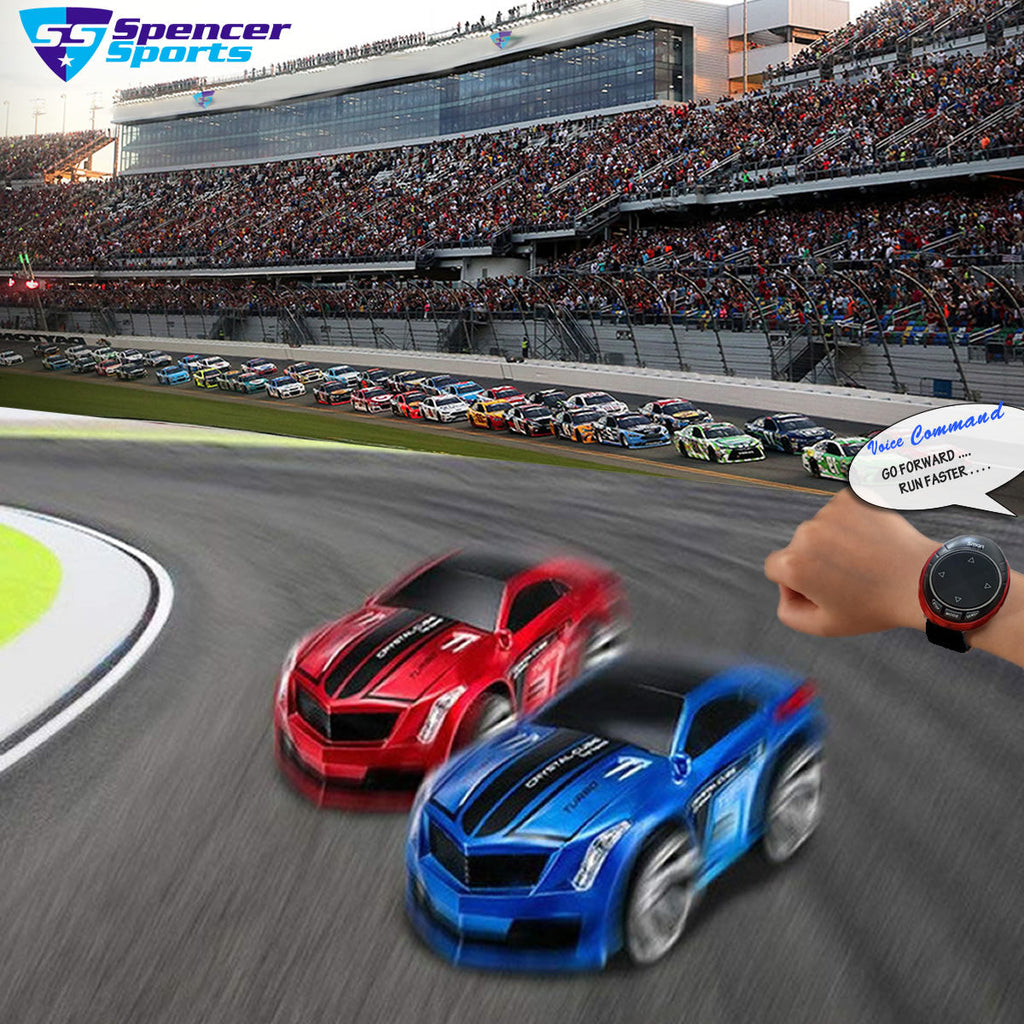 Turbo Racer - Voice-Activated Remote Control Sports Car with Smartwatch