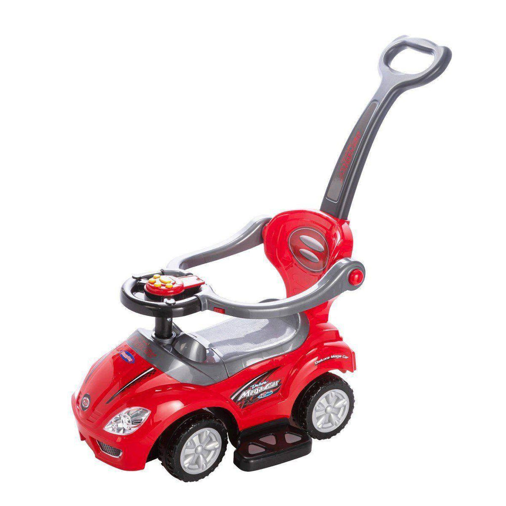 Freddo Toys Deluxe Mega Push 3 in 1 Stroller, Walker and Ride On